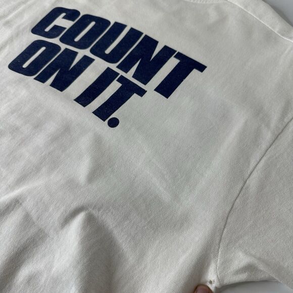 Every Knee Shall Bow Phil 2:10 Jesus Graphic T Shirt Sz L Single Stitch Vtg 90s - Picture 16 of 16